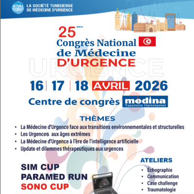 25ème Congrès National de Médecine d'Urgence - Programme scientifique