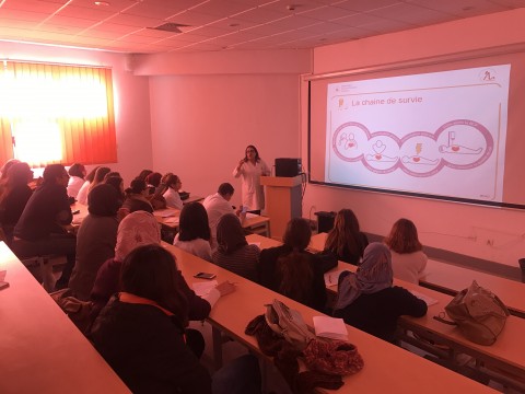 les photos du collège  régional de Médecine d'Urgence de Tunis